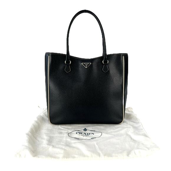 Prada Leather Tote Bag - Picture 3 of 8